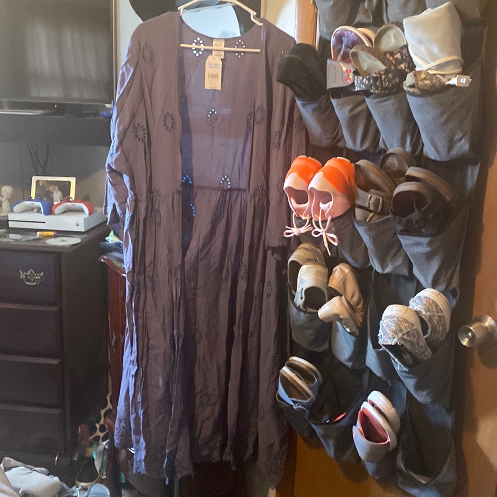 Coverup or overshirt from Walmart. NWT